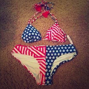 American flag swimsuit